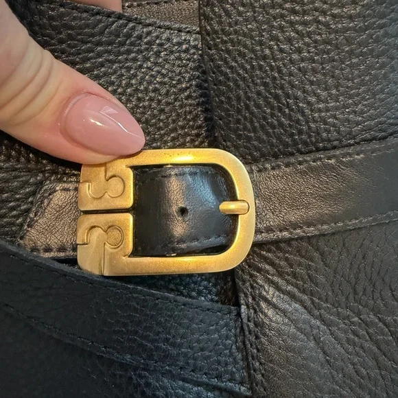 Tory Burch pebble biker boot - Picture 4 of 7